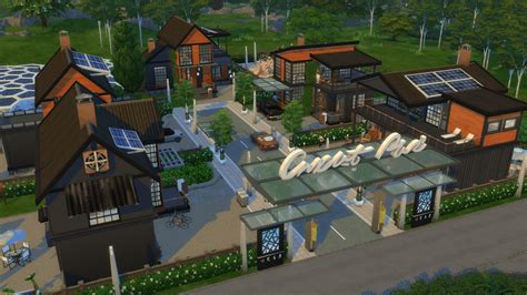 The sims 4 eco lifestyle free download pc game ea's is a living and sustainable game. ECO LIFESTYLE NEIGHBORHOOD - 5 Houses on 1 Lot - NO CC ...