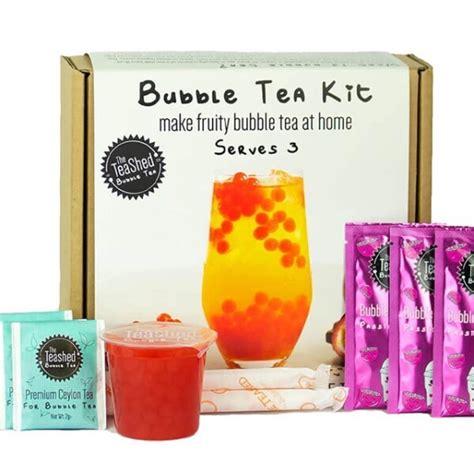 teashed bubble tea making kit serves 3 ts superdrug