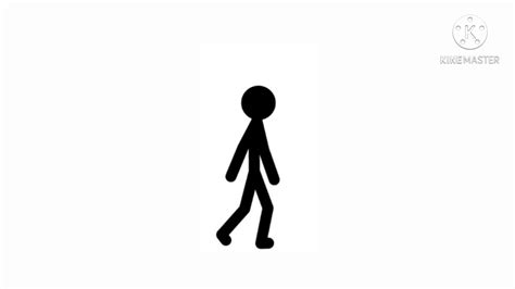 Stickman Walk Animation Cycle Animation Test Youtube