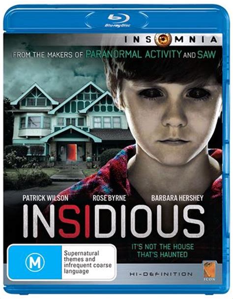 Buy Insidious On Blu Ray Sanity Online