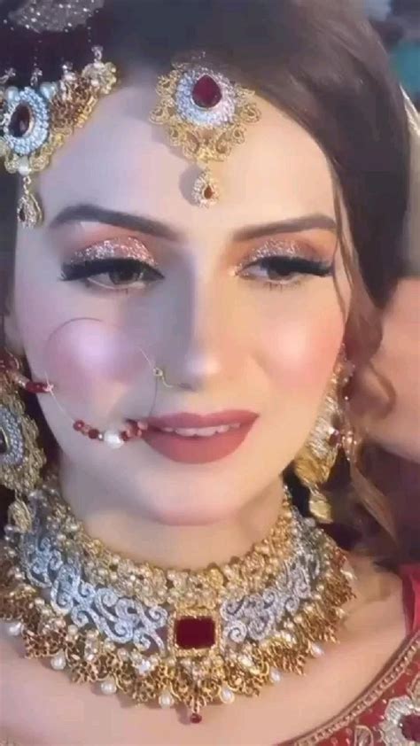 beautiful bride ️😍 in 2023 latest bridal makeup pakistani bridal makeup bridal makeup images