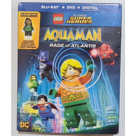 Lego Dc Super Heroes Aquaman Rage Of Atlantis Wmini Figurine Blu