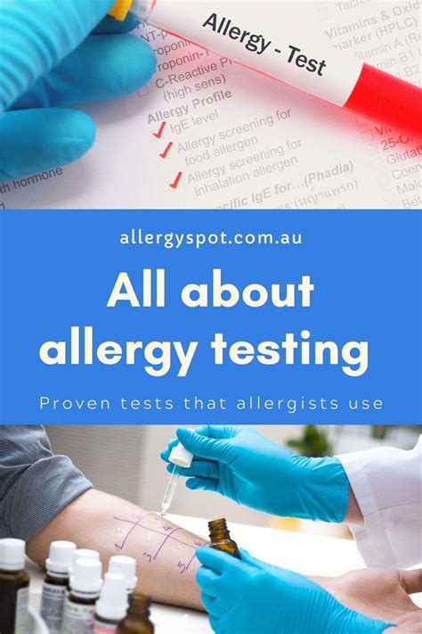 All About Genuine Allergy Testing Tests Specialists Use Allergy Spot