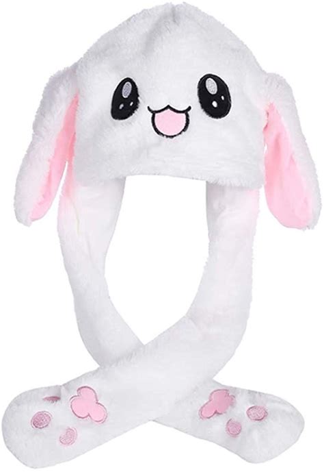 Tinfun Cute Bunny Hatfunny Rabbit Plush Hat With Moving