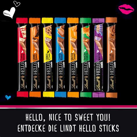 Lindt Hello Crunchy Nougat Vollmilch Stick 39g Online Kaufen Im World Of Sweets Shop