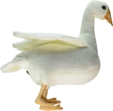 Hansa Young Goose Plush Bianco Amazonit Giochi E Giocattoli