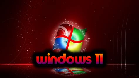 Скачать обои компьютеры Windows 11 фон логотип из раздела