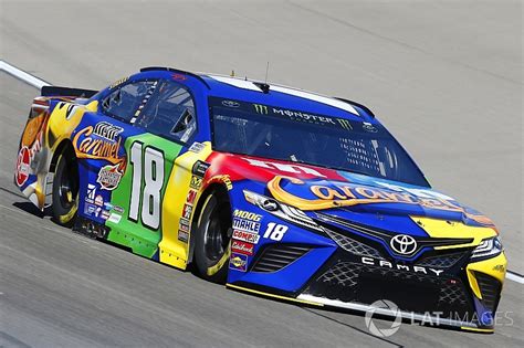 He caught the draft from dibenedetto. Kyle Busch not worried about Harvick's dominance: "It's early"