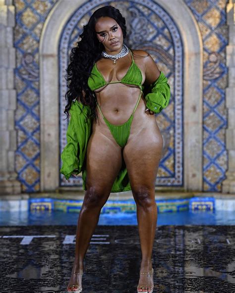 Angela Simmons Praised For Unedited Bikini Photos