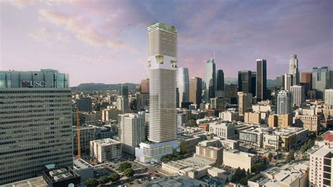 Oda Designs 70 Story Residential Skyscraper For Downtown Los Angeles