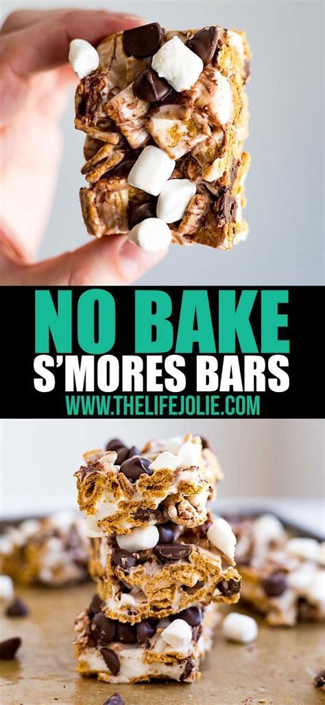 These No Bake Smores Bars Are One Of The Best Easy Recipes To Throw