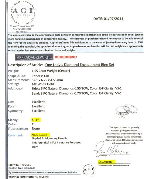 Jewelry insurance protects the value of your cherished pieces, mostly through providing you with repair, replacement, or reimbursement of the appraised however, you should note that the appraisal amount for any jewelry you insure lists the total amount your policy could pay out if you file a claim. JCRS Jewelry Insurance Issues