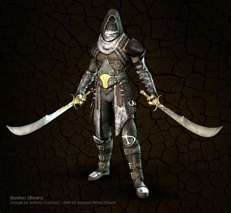 Dark Elf Assassin By Nanduu On Deviantart