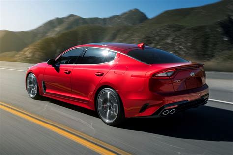 It has an upscale and stylish interior with an intuitive touch screen, comfy seats, ample headroom and legroom in both rows. Kia Stinger GTS: all-wheel-drive, drift hero edition ...