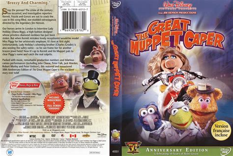 The Great Muppet Caper 50th Anniversary Edition Dvd Database