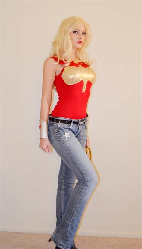 Character Wonder Girl Cassandra Sandsmark From Dc Comics Teen Titans Cosplay Model Katy