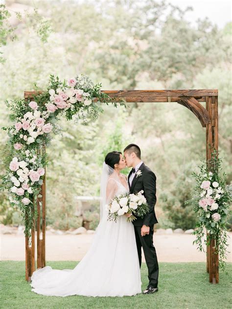 A Floral Wonderland Of A Wedding At Brookview Ranch Wedding Arches Outdoors Wedding Archway