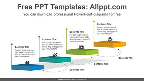 Powerpoint Stairs Template