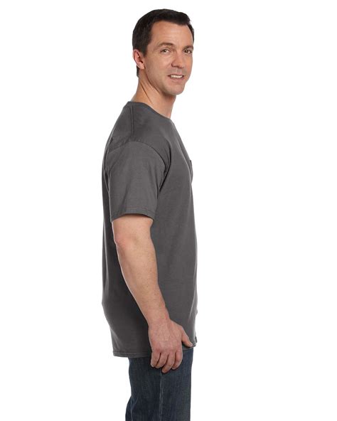 Hanes Mens Pocket T Shirt 100 Heavy Cotton 61 Oz Beefy Tee S Xl 5190p