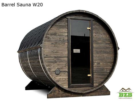 Diy Barrel Sauna W20 Ideal For 4 Persons Bzb Cabins In 2020