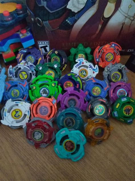 My Small Collection Of Old School Beyblades I Grew Up With Rbeyblade