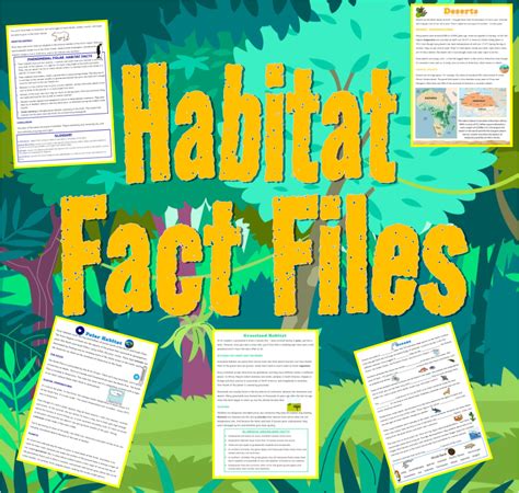 Habitats Teaching Resources