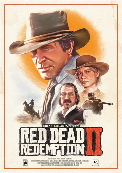Red Dead Redemption 2 Poster By Sorin88 On Deviantart
