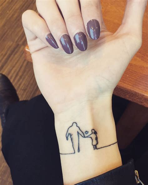 Father Daughter Tattoo By Wiwiart I Just Love It ️ Tatuaje