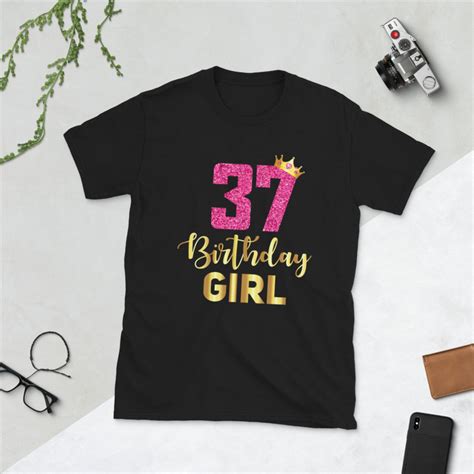 37th Birthday Ts For Women Her37th Birthday Shirt Women37 Etsy Uk