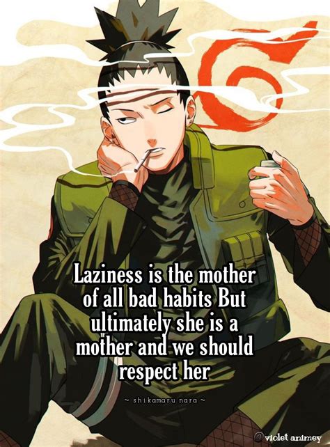 Naruto Life Changing Quotes Shikamaru Nara Shikamaru Ninja