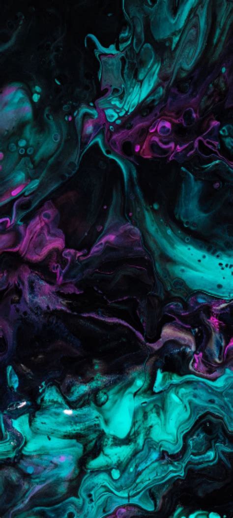 1080x2400 Resolution Turquoise Liquid Art 1080x2400 Resolution