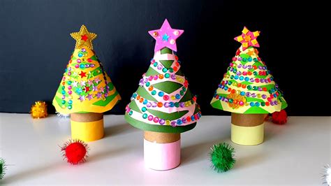 Toilet Paper Roll Christmas Trees Diy Thought