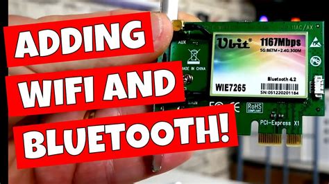 How To Add Wifi Bluetooth And Wireless To Your Pc Youtube