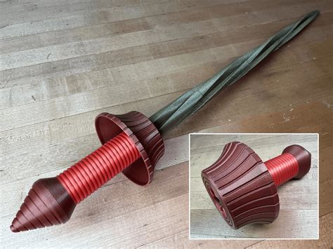 Collapsing Multi Part Drill Sword 3d Model By 3dprintingworld On Thangs