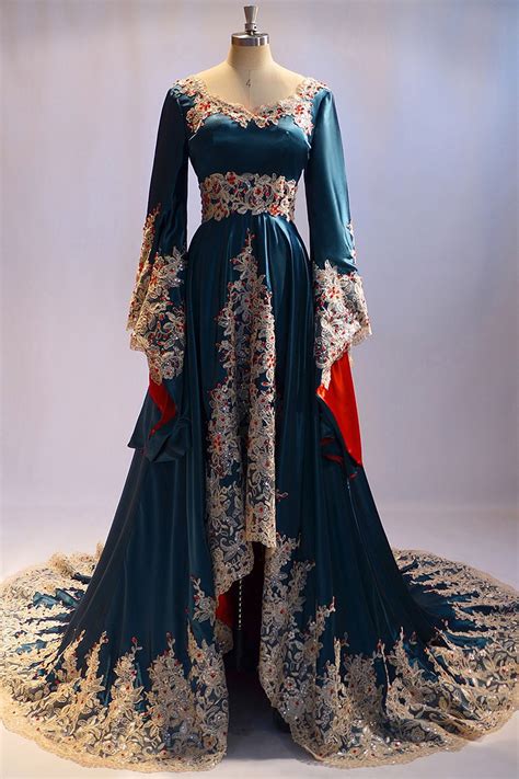 Me 05 Dubai Arabic Long Sleeve Evening Dress For Muslim Women Turkish