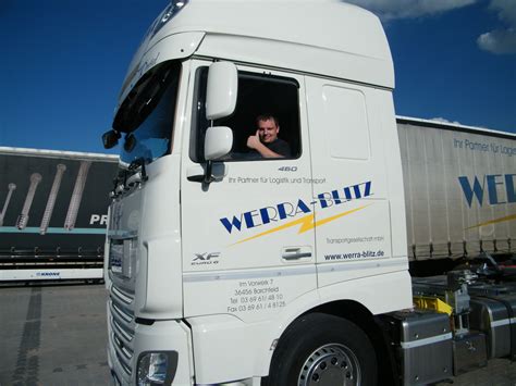 The new generation daf begins production in october. Unser neuer Lkw: DAF XF 106 FAN - WERRA-BLITZ ...