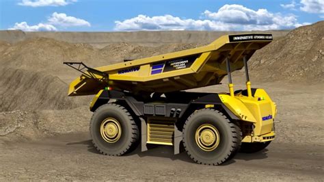 ﻿komatsus Autonomous Truck For The Mining Industry Ehfcv