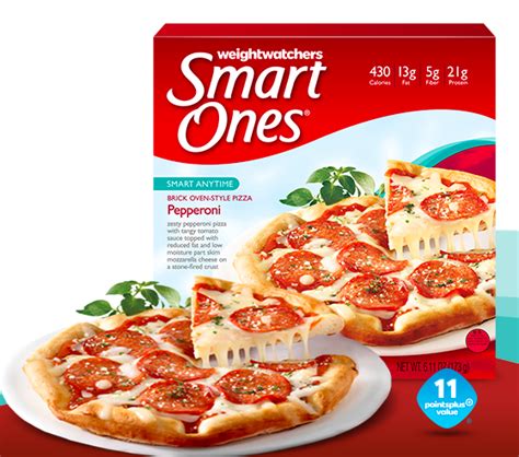 That doesn't rule out all frozen meals, though—you. Pepperoni Pizza from SmartOnes | Frozen dinners, Low ...