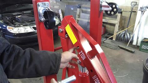 16.2 lifting capacity 4000 pounds. Pep Boys Big Red 2 Ton Engine Hoist - Experience - Part 2 ...