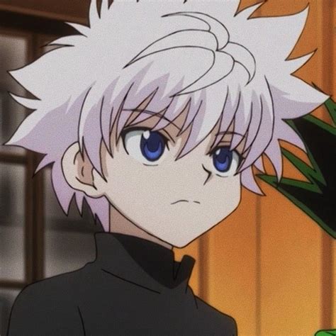 An Anime Character With White Hair And Blue Eyes Holding A Plant In