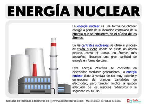 Qué Es La Energía Nuclear