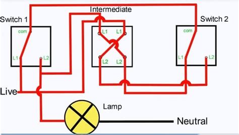 3 Gang Switch Wiring How To Wire 3 Light Switches In One Box Diagram
