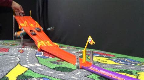 Hot Wheels Lane Elimination Race Review Youtube