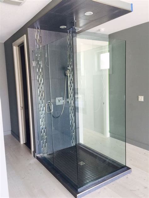 Three Sided Glass Glass Shower Enclosures Square Shower Enclosures Glass Shower