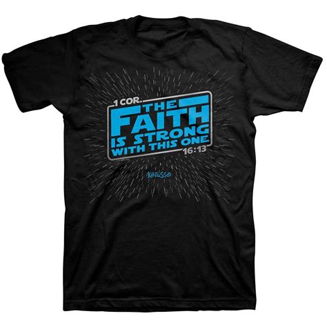 The Faith Is Strong With This One Christian T Shirt Cl182g0as9xmens