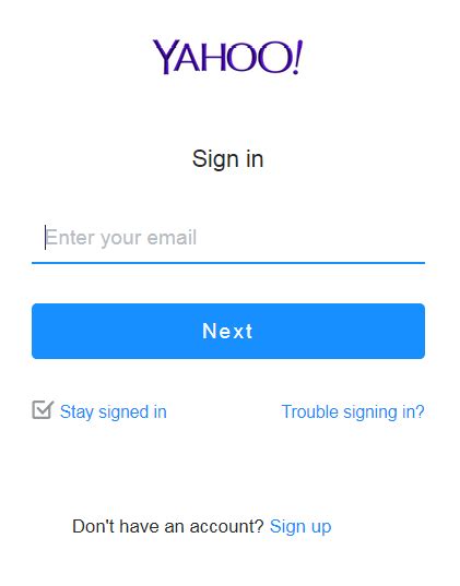 Yahoo Com Sign Up كونتنت