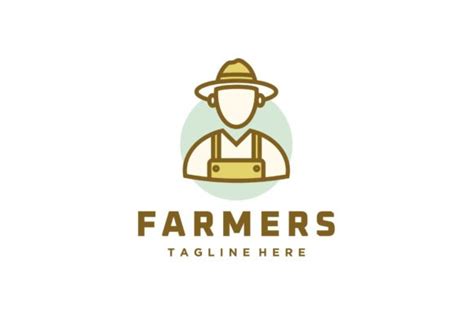 Farmer Vector Figure Logo Graphic Icon Graphic By Sore88 · Creative Fabrica