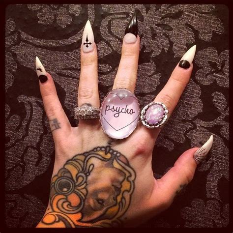 Creepy Cool Nail Art Inspiration Halloween Nail Designs Gothic Nails