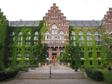 Lund University Library Sweden Arsitektur Sekolah Arsitektur Langit
