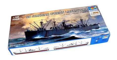 Trumpeter Military Model 1700 War Ship Ss Jeremiah O Brien Liberty